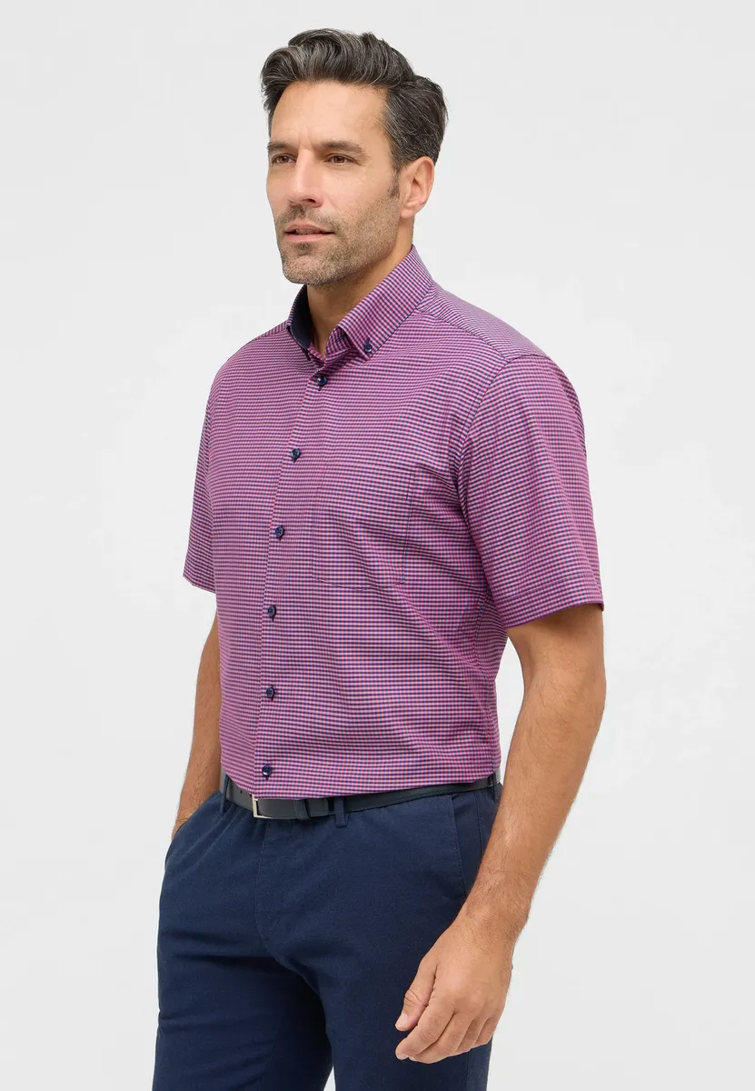 

Рубашка Eterna с короткими рукавами "MODERN FIT", красный
