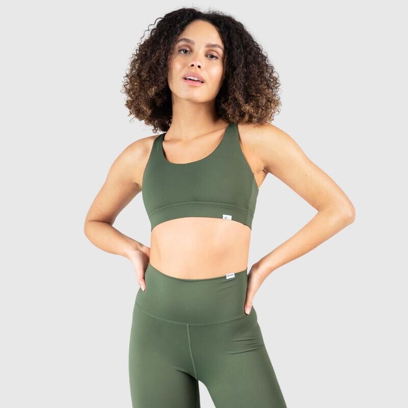 

Женский спортивный бюстгальтер Sienna Olive для спорта и отдыха SMILODOX, цвет gruen