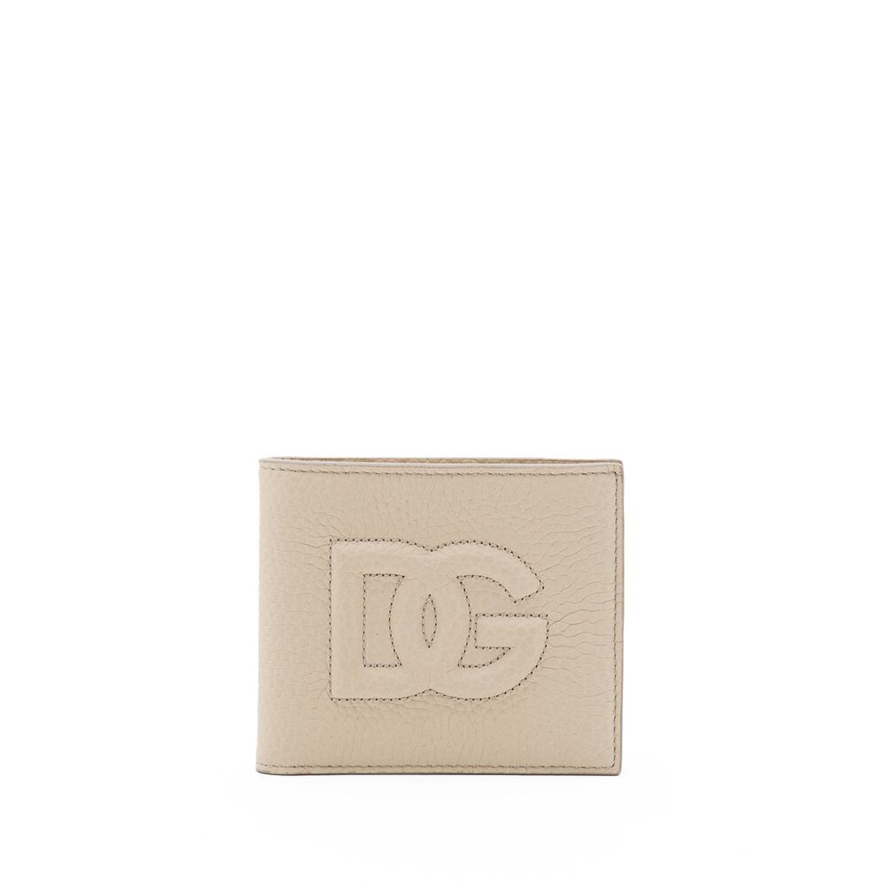 

Кошелек из бежевой кожи Dolce & Gabbana