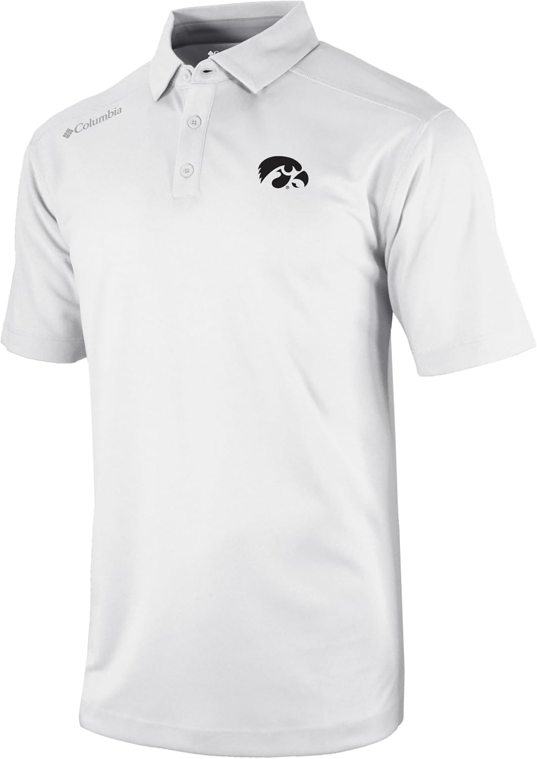 

Columbia мужская футболка-поло Univ of Iowa Shotgun, Black, Черный, Columbia мужская футболка-поло Univ of Iowa Shotgun, Black