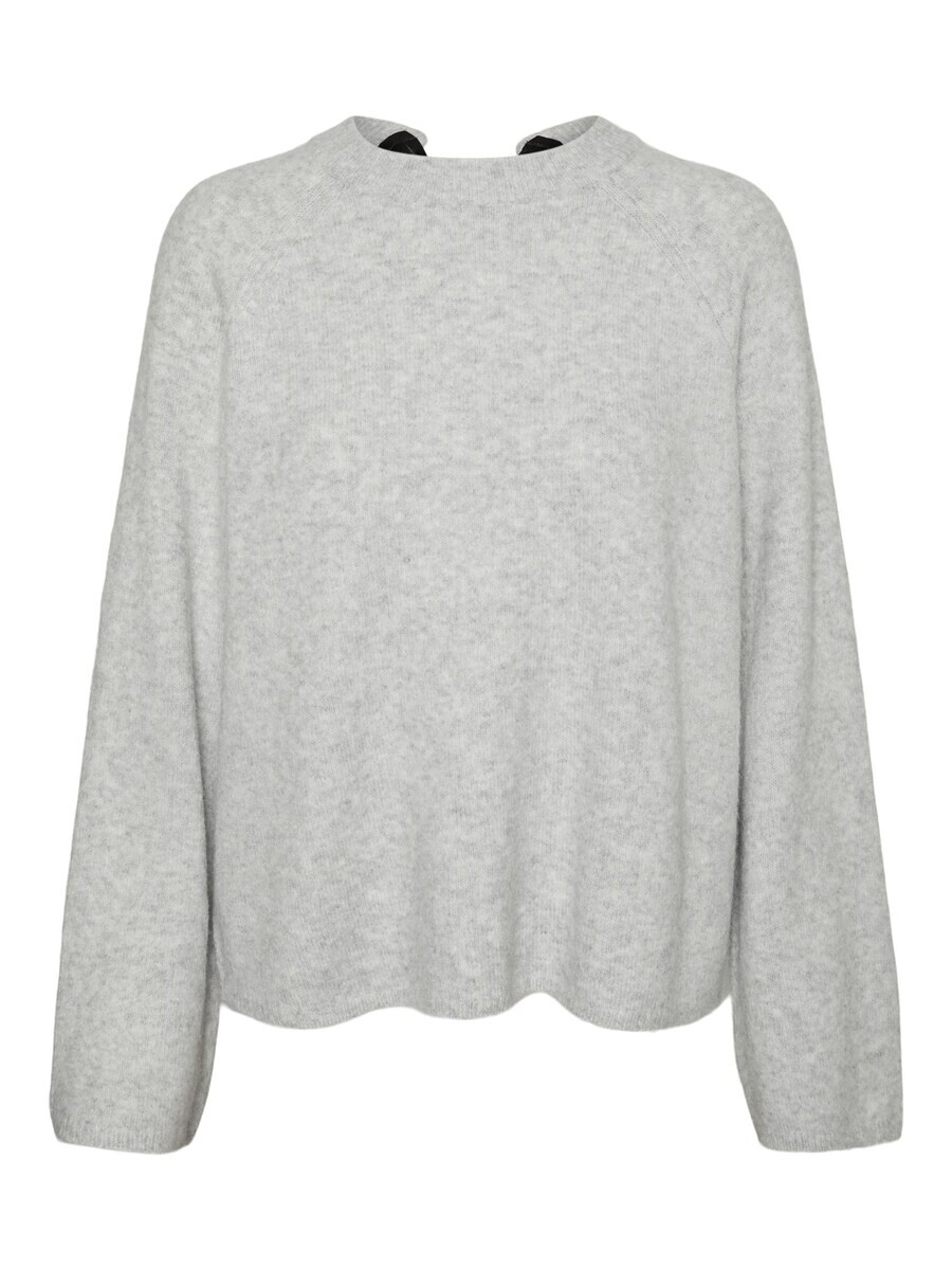

Тонкий вязаный свитер VERO MODA Sweater VMElowen, серый