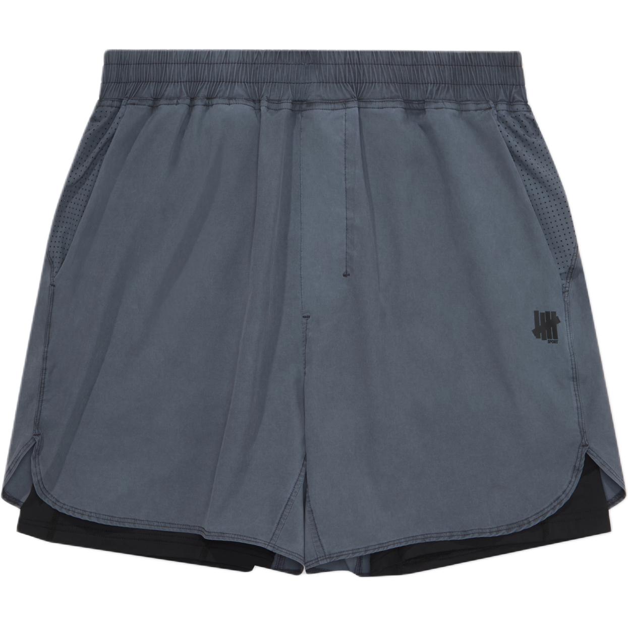 

Спортивная коллекция SS25 повседневные шорты unisex UNDEFEATED, синий