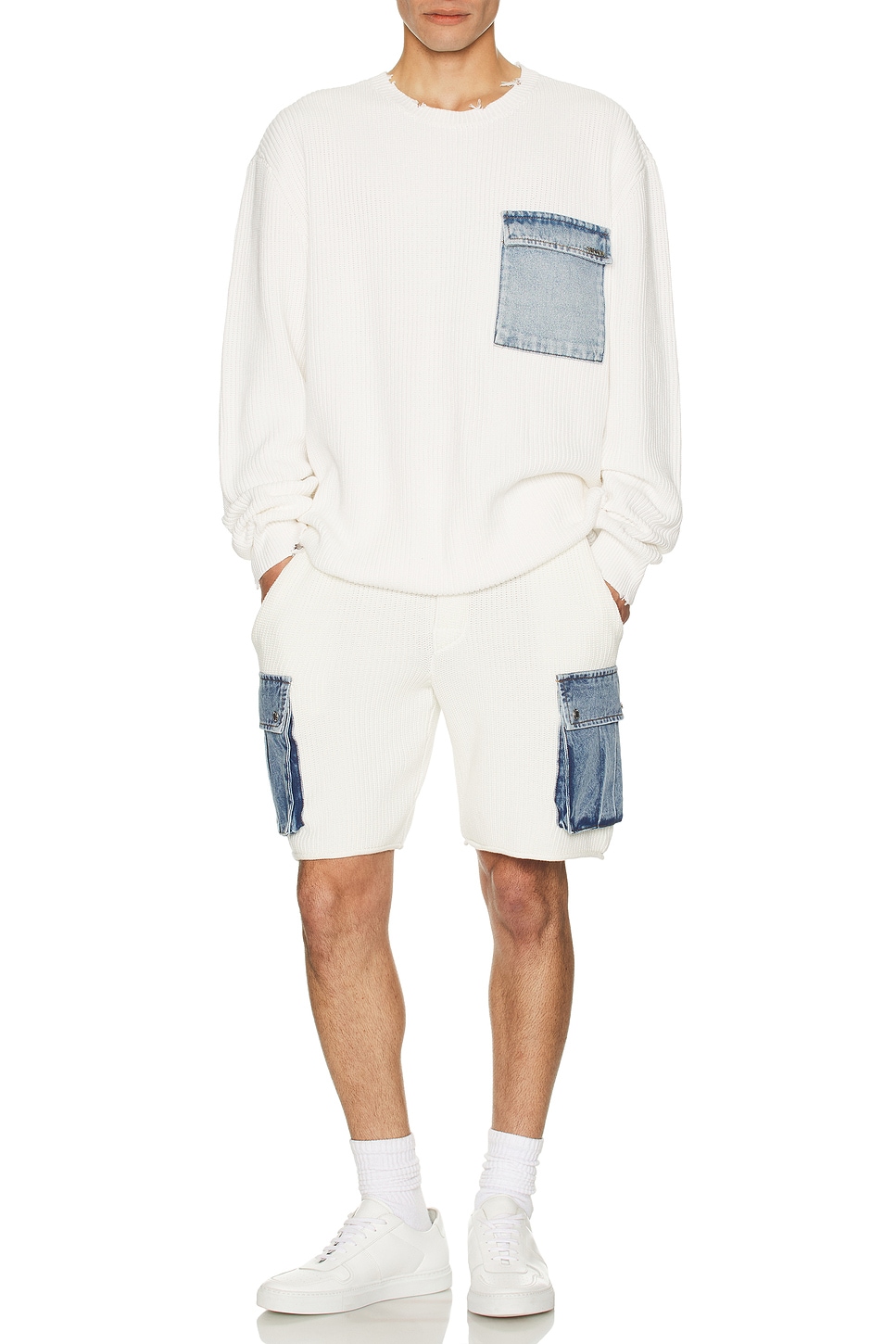 

Грузовые шорты Henry Ser.O.Ya, White