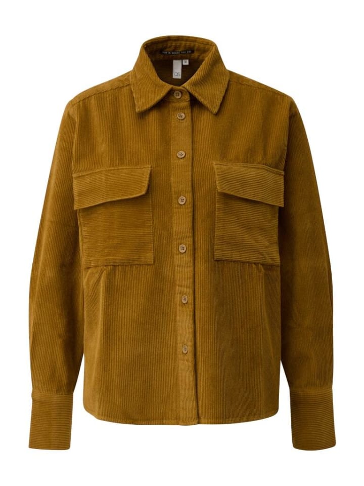 

Блузка с длинными рукавами желтого цвета Q/S designed by