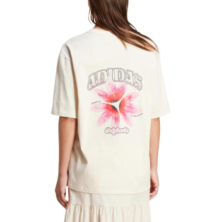 Футболка Adidas Summer Glow Adidas Originals, белый — фото 4