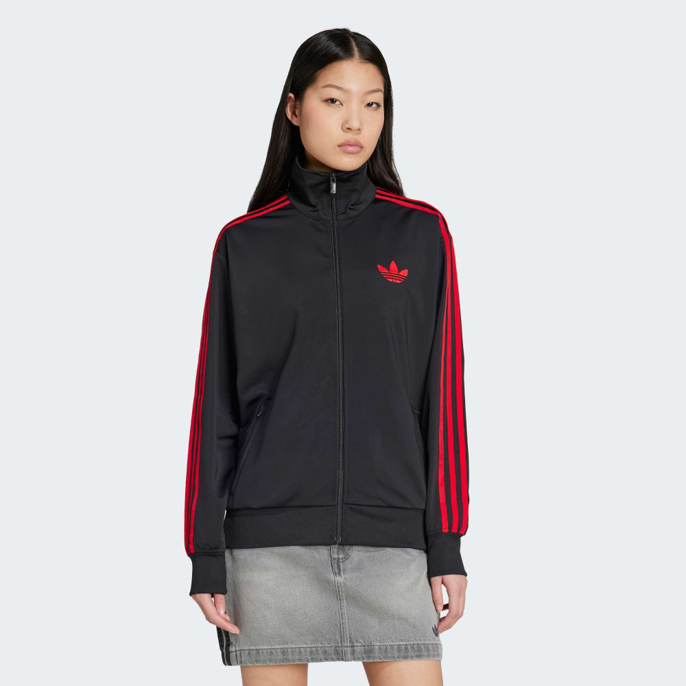 

Спортивный костюм Adidas Adicolor Classic Firebird Loose Track Top, цвет Black/Better Scarlet
