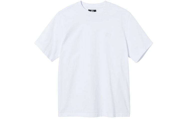 Овердайд футболка с коротким рукавом Stussy, бежево-желтая — фото 4
