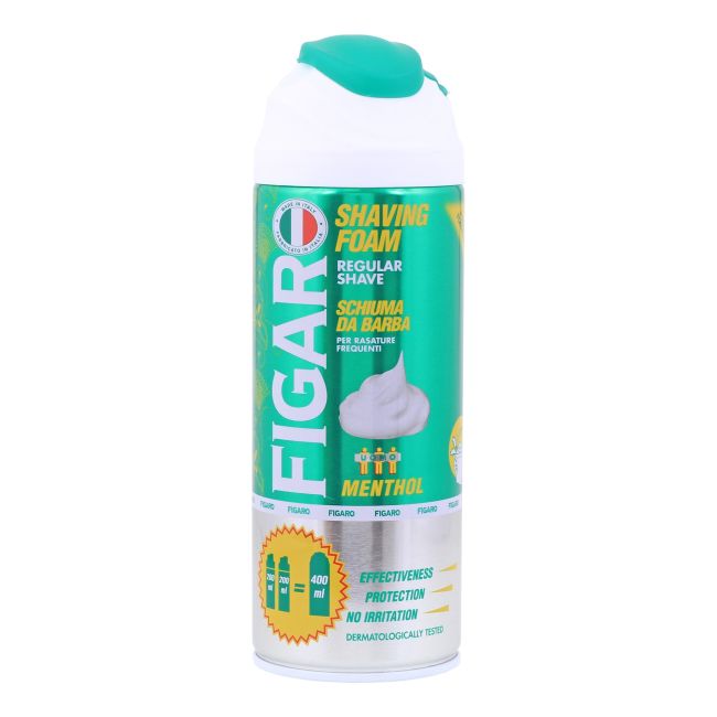 

Ментоловая пена для бритья Figaro, 400 мл