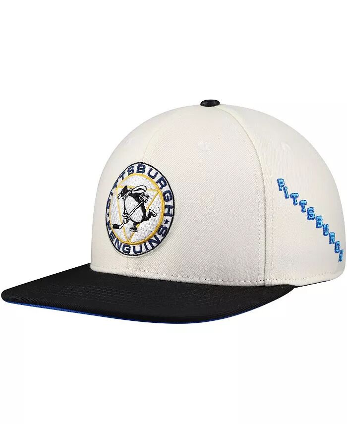 

Мужская кремовая кепка Snapback с логотипом Pittsburgh Penguins в стиле ретро Pro Standard, бежевый