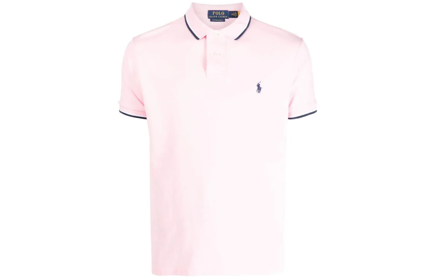 Polo Ralph Lauren Поло мужское розовое — фото 3