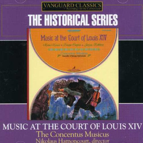 

CD диск Harnoncourt Baroque Ensemble: Music from the Court of Louis Xiv