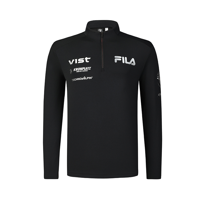

FILA Футболка для лыжников мужская pitch black, Черный, FILA Футболка для лыжников мужская pitch black