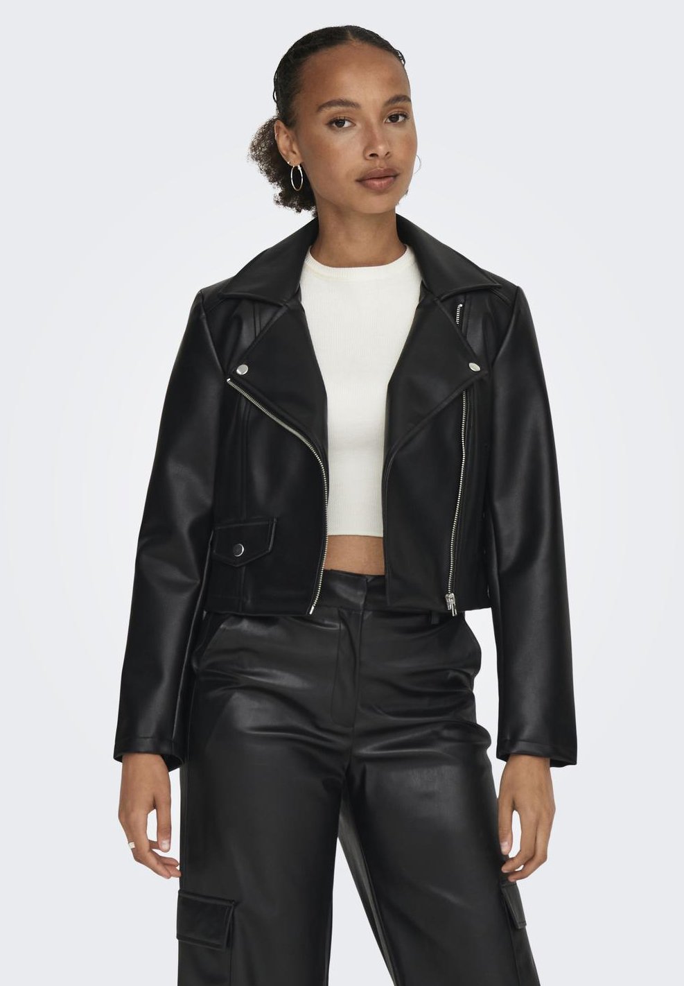 

Куртка из искусственной кожи JDYETTA FAUX LEATHER JACKET JDY, черный