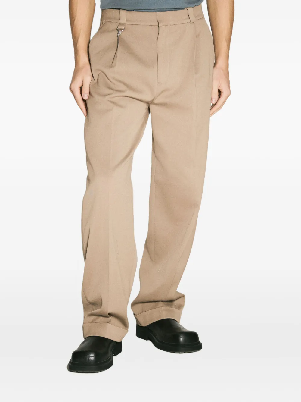 

Брюки со складками EYTYS, нейтральный