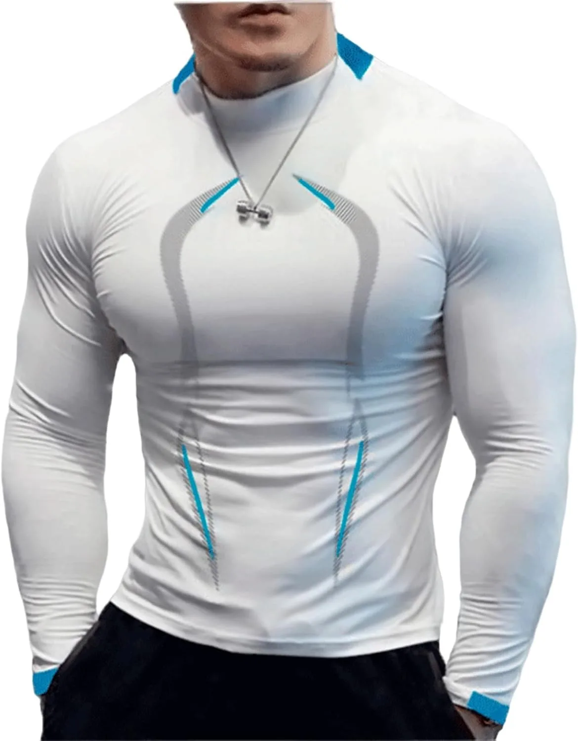 

Мужская компрессионная футболка Quick Dry с длинным рукавом LGHLMCL