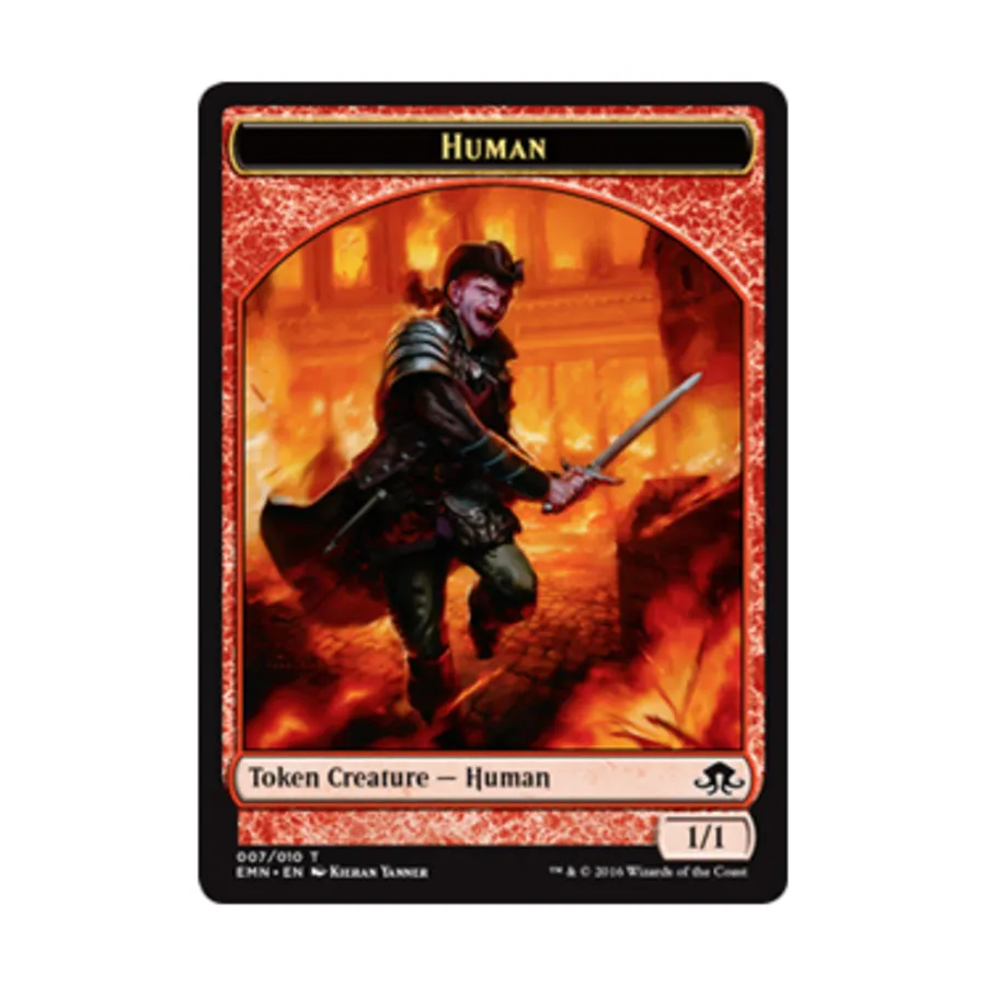 

CCG Человек – жетон (T), MTG - Eldritch Moon