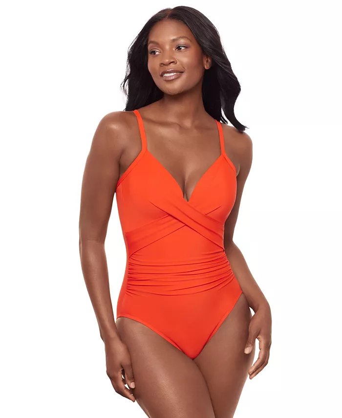 

Цельный купальник Rock Solid Captivate Miraclesuit, оранжевый