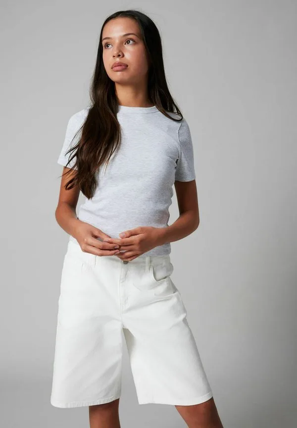 Бермудские шорты свободного кроя из джинсовой ткани Lmtd, Bright White