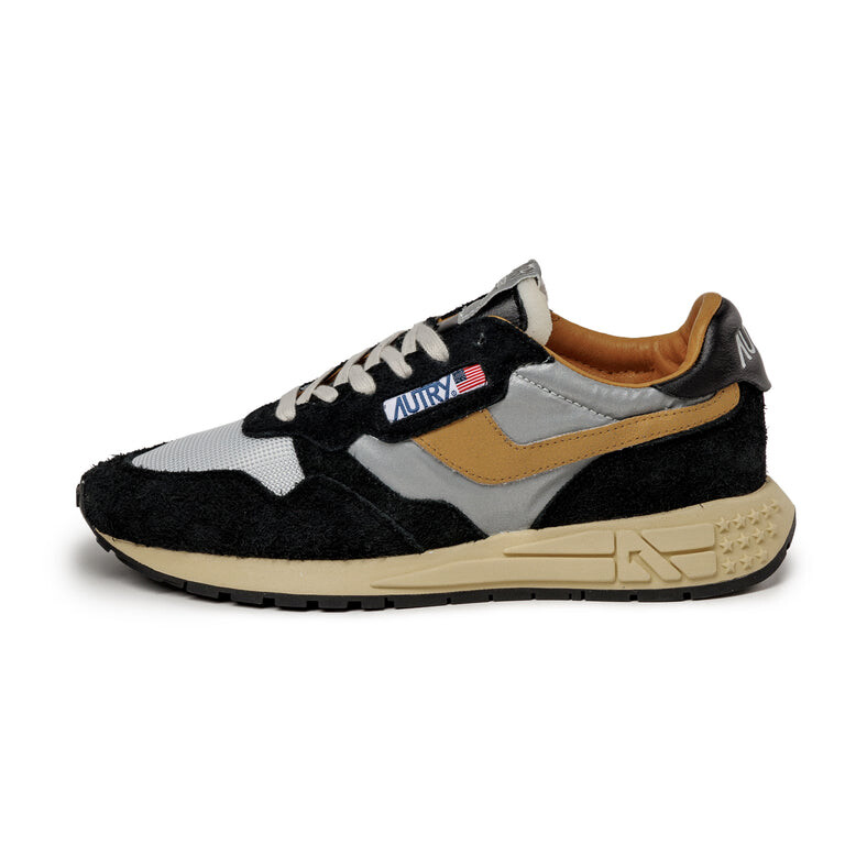 

Кроссовки reelwind low *hairy suede / nylon* Autry, серебряный
