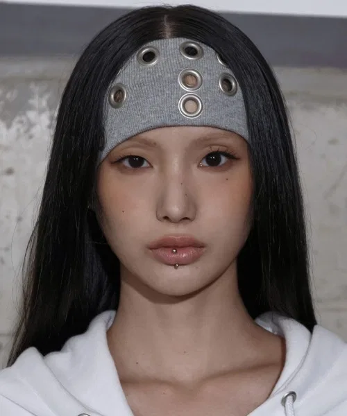 A'GEM/9 × .kom 『FANCY CLUB』 FF EYELET HAIRBAND
