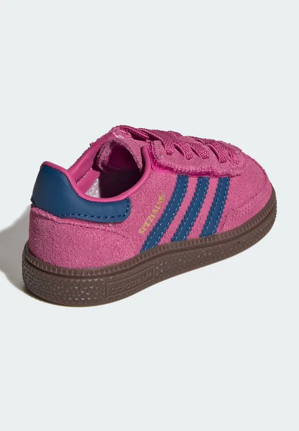 Игровые кроссовки handball spezial cf el i baby shoes Adidas Originals, Shock Pink Dark Marine Gum — фото 3