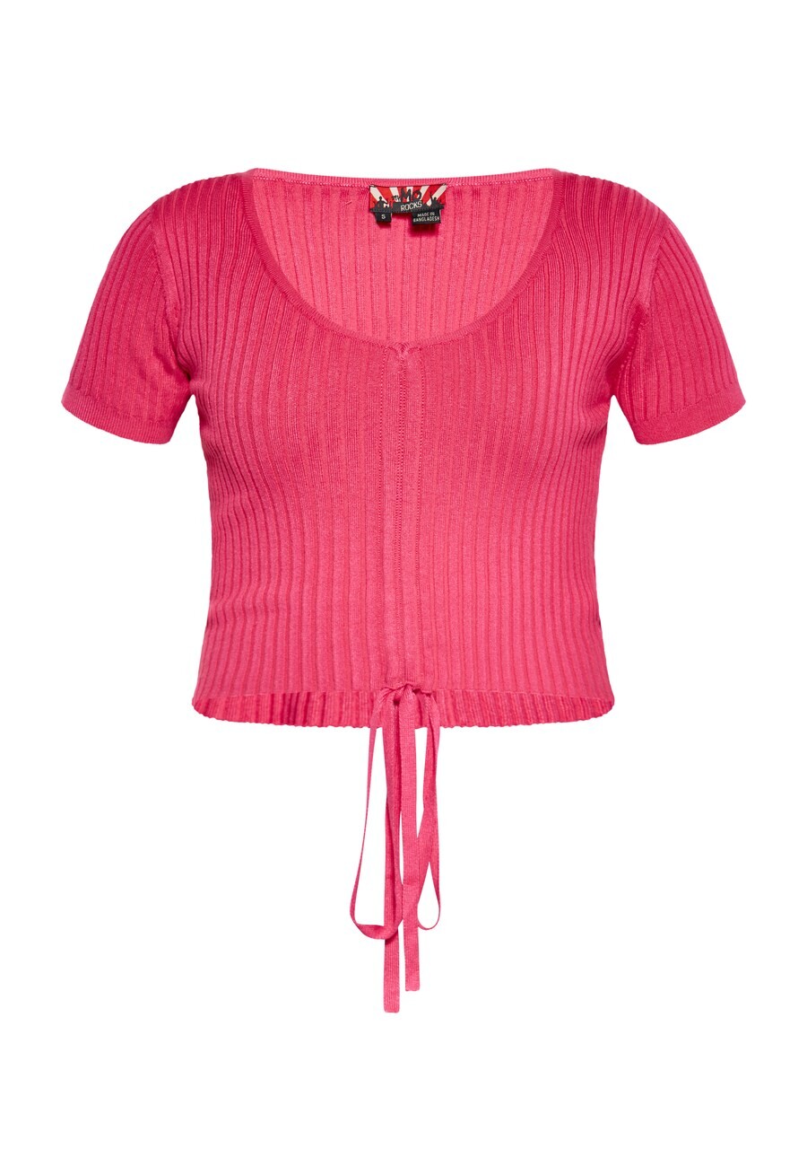 

Укороченный топ myMo ROCKS Top, розовый