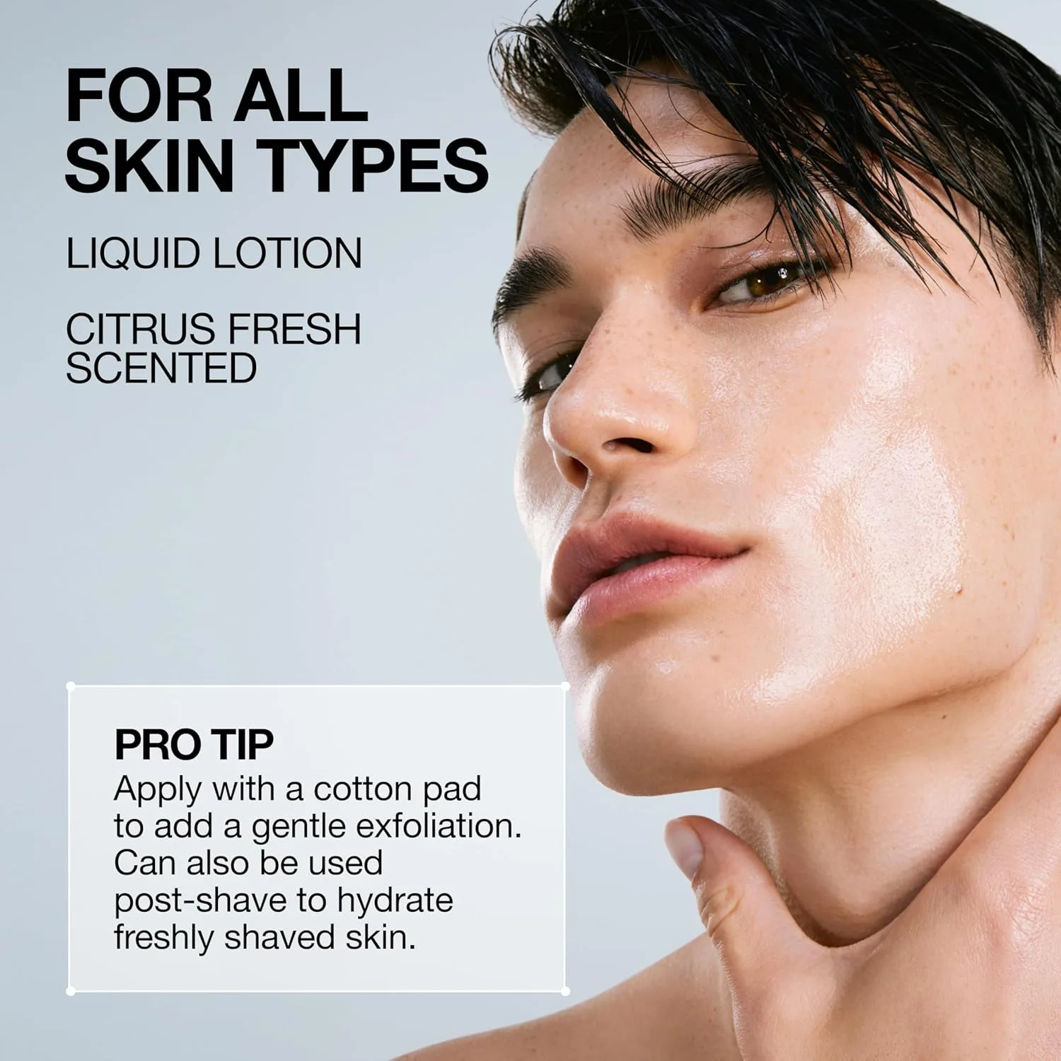 Тоник Lab Series — Увлажняющий - Men's Daily Rescue Water Lotion Toner - увлажняющая для ухода за кожей лица, 190 мл — фото 2