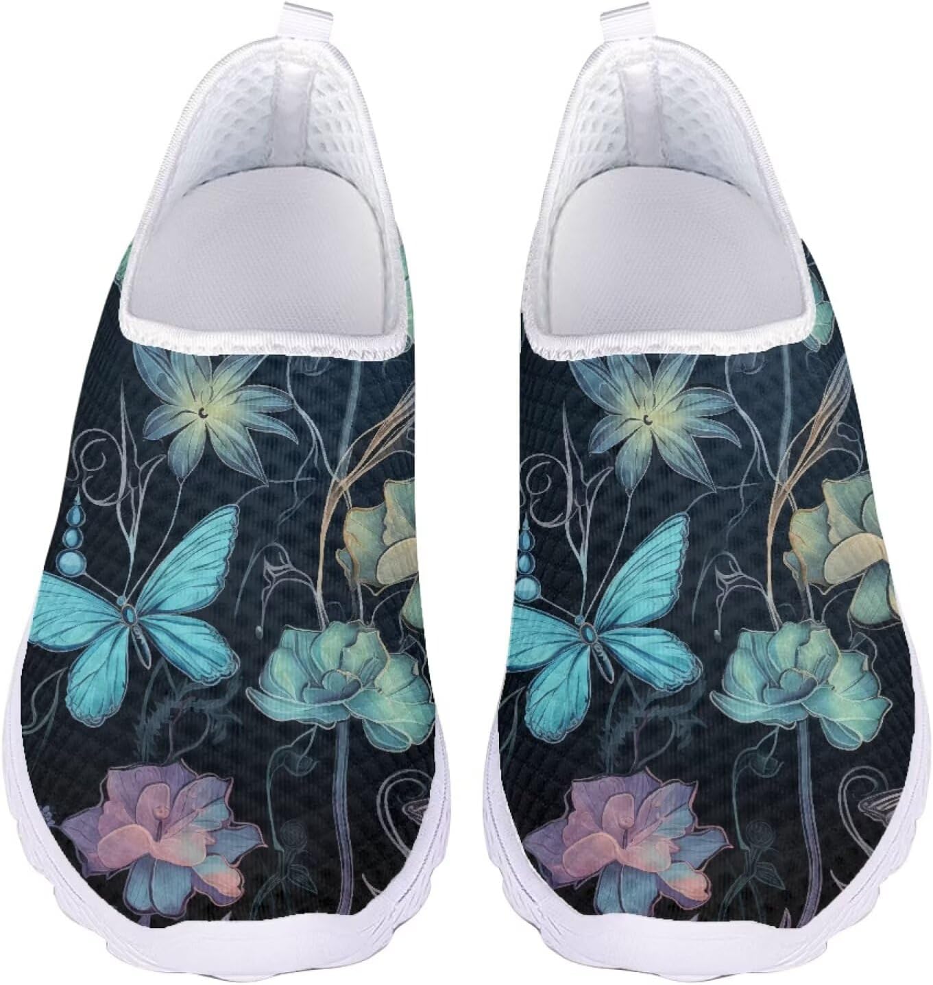 

Кроссовки унисекс на шнуровке Jeiento, Butterflies