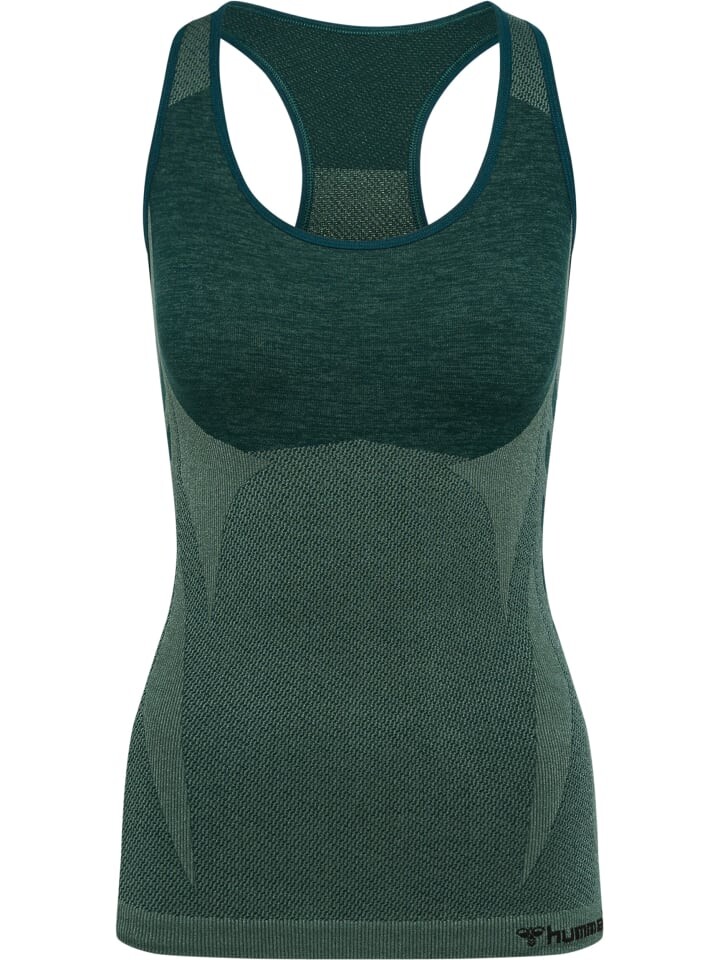 

Топ Hummel Hmlclea Yoga Damen, цвет green gables/garden topiary me