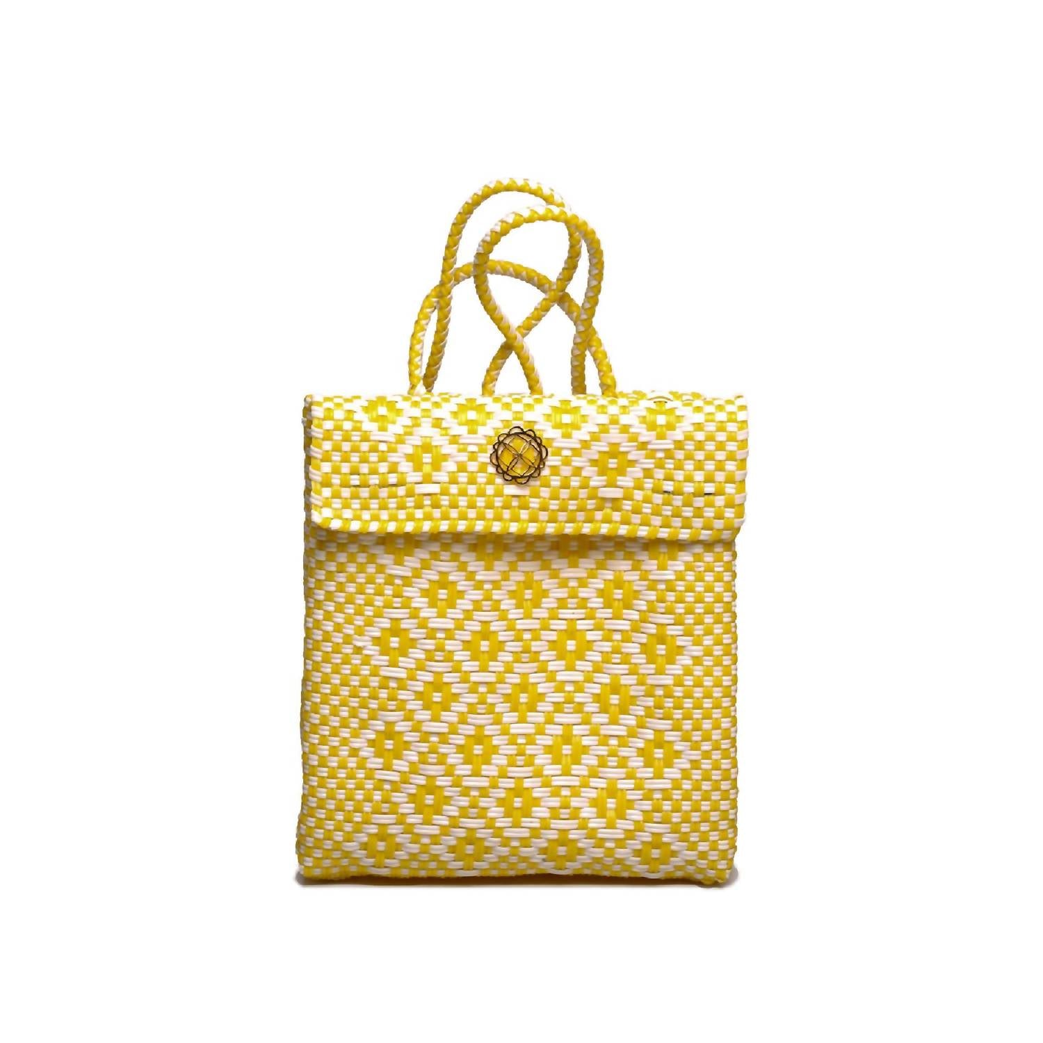 

Женский рюкзак Native в желтом ацтекском стиле Lola's Bag