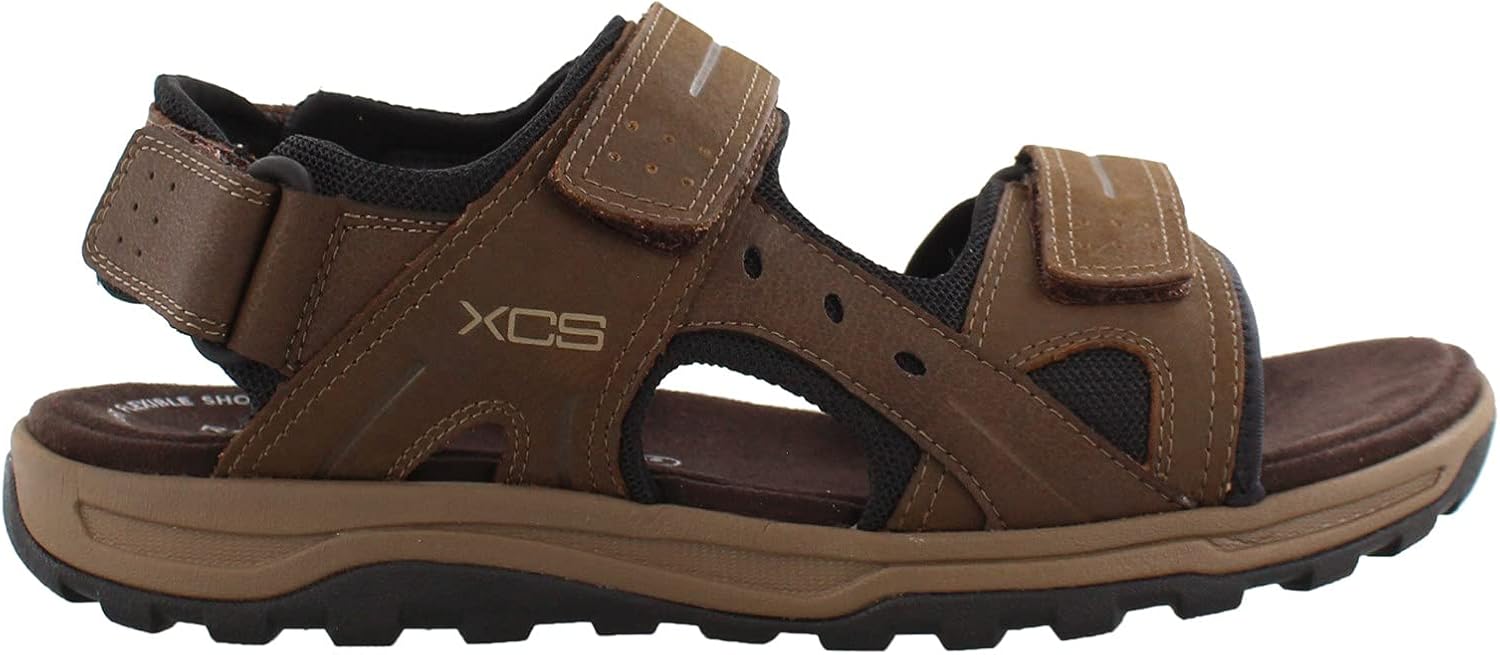 

Мужские сандалии Rockport Trail Technique с застежкой-липучкой, коричневый
