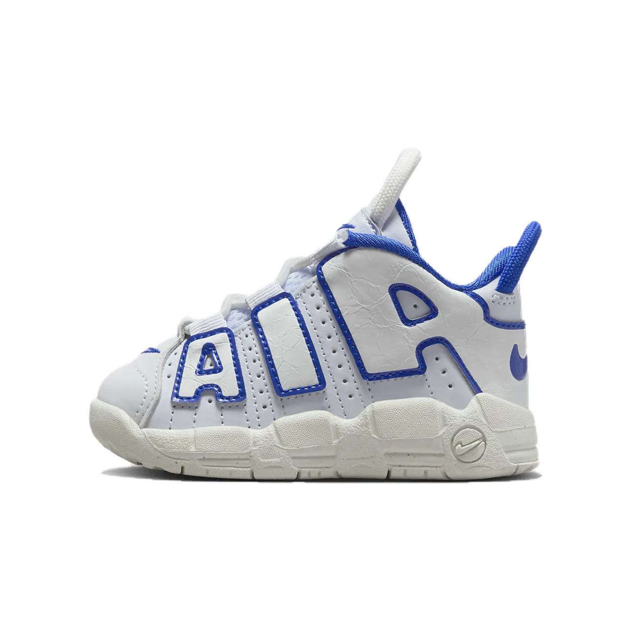 

Кроссовки Nike Air More Uptempo TD 'White Royal', белый/синий