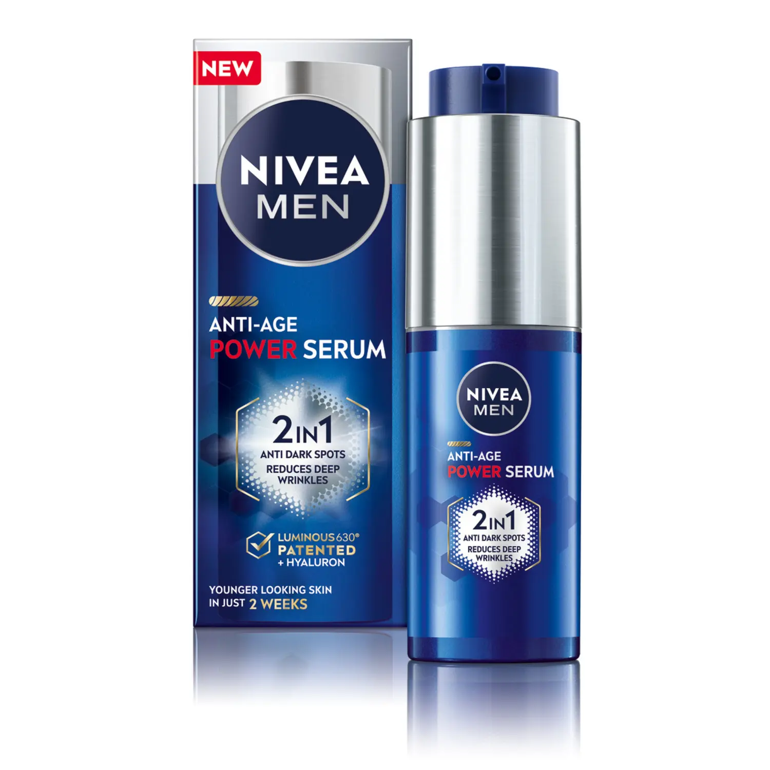 

Интенсивная сыворотка против прыщей для лица Nivea Men Anti-Age Power, 30 мл