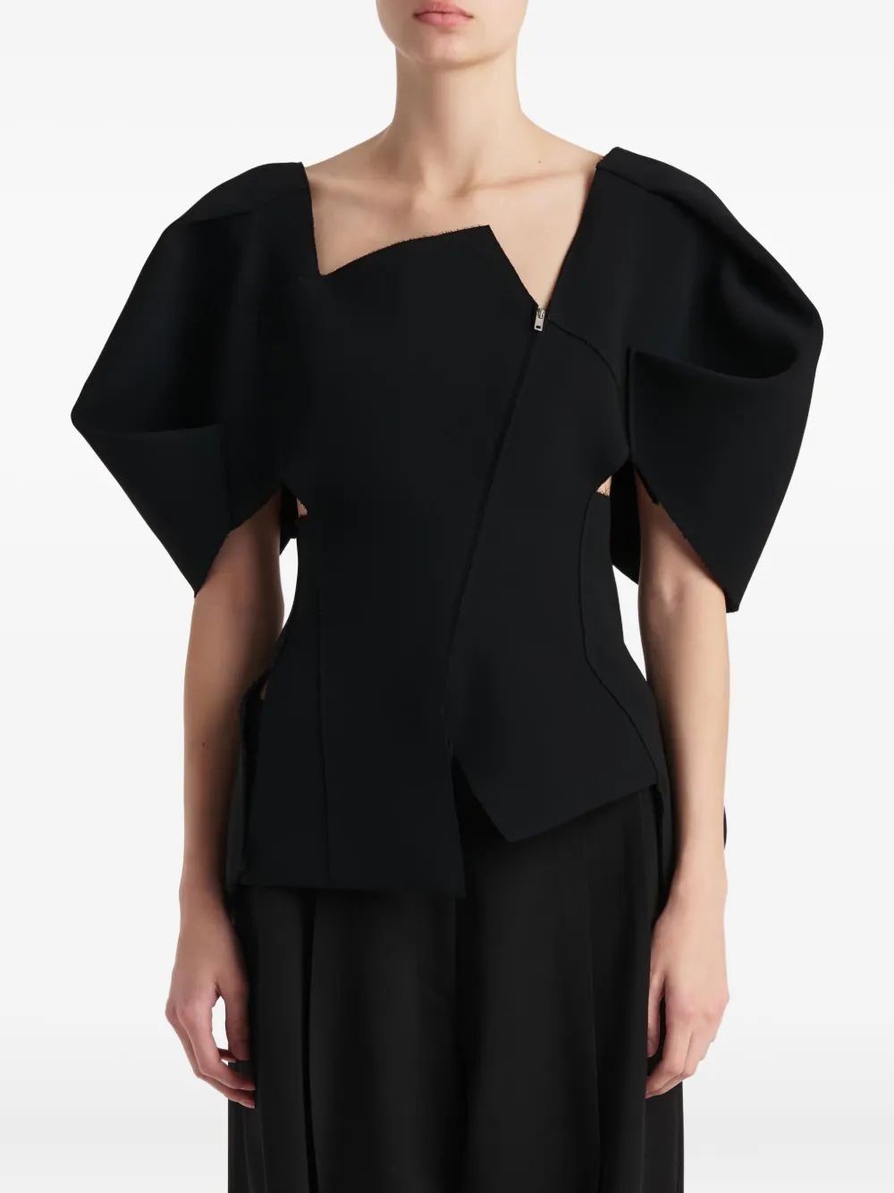 

Топ Quan Khaite, черный