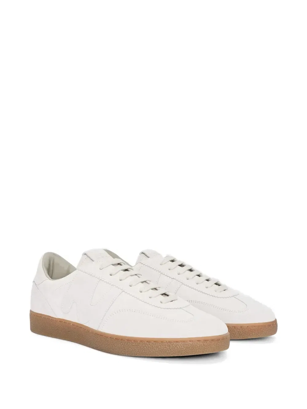 Кроссовки Retro Trainer с логотипом MSGM, бежевый — фото 2
