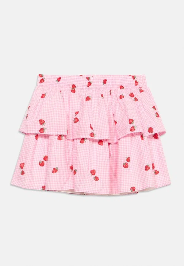 Многоярусная юбка мини-юбка Gap, Pink — фото 3