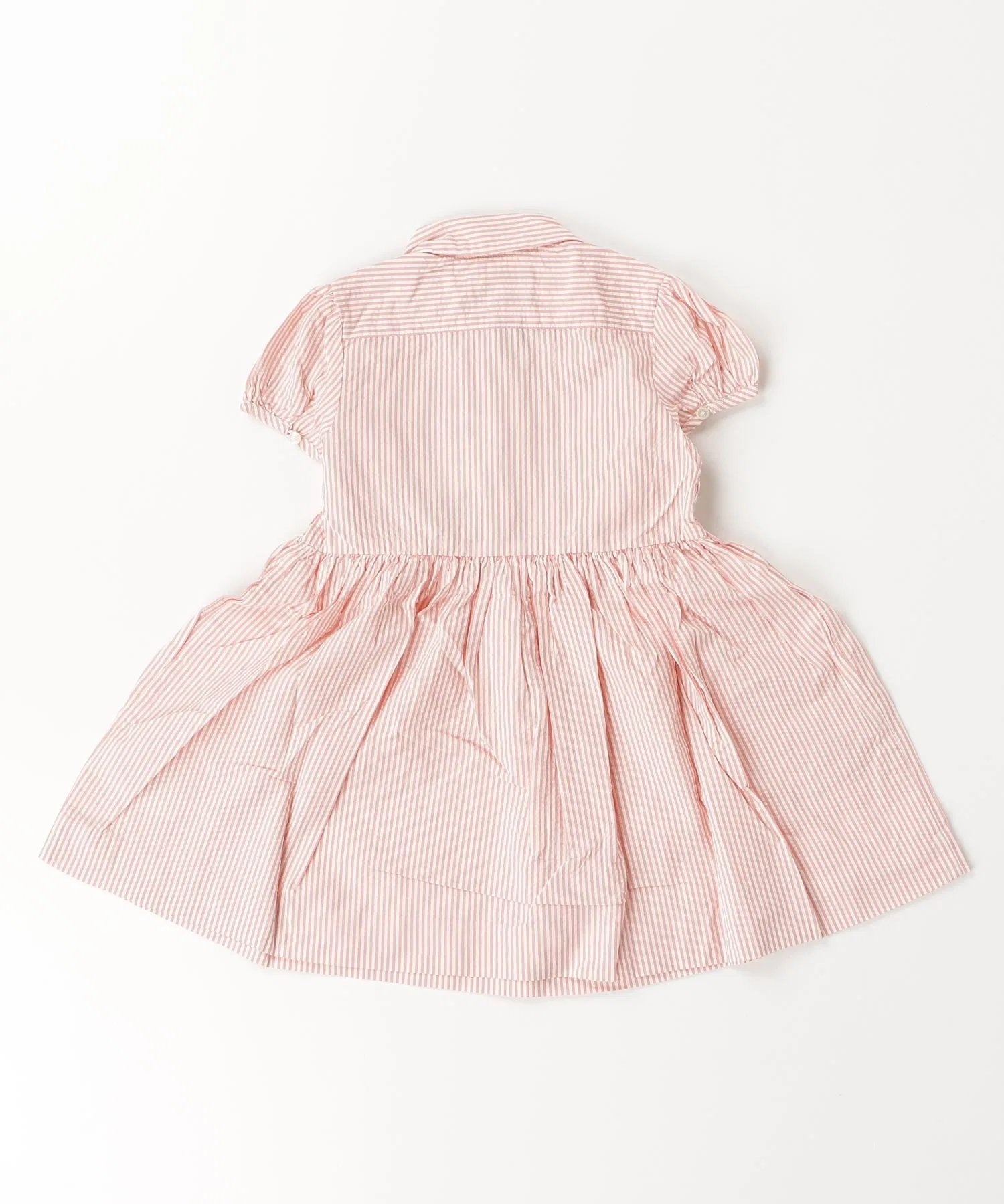 Детское платье POLO RALPH LAUREN CHILDRENSWEAR в полоску из сирсакера — фото 4