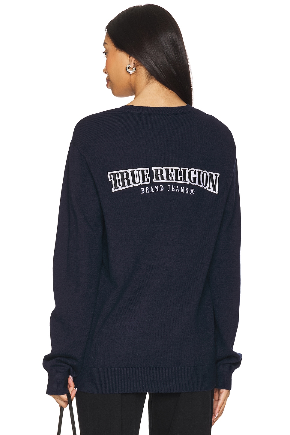 

Свитер с круглым вырезом True Religion, dress blue