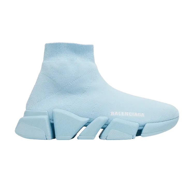 Кроссовки Balenciaga Balenciaga Wmns Speed 2.0 Sneaker 'Light Blue', синий