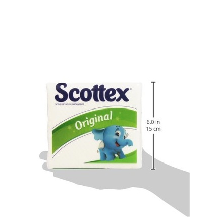 Средство для снятия макияжа Scottex — Салфетки оригинальные см — фото 3