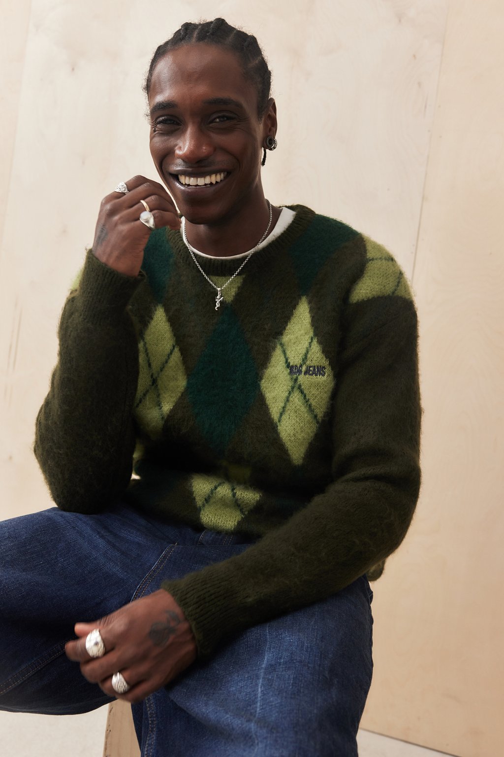

Джемпер BDG Urban Outfitters, зеленый