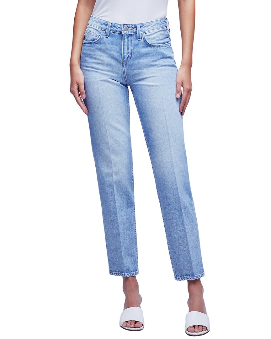 

L'AGENCE Джинсы Marjorie Mayfield с прямыми штанинами, синий