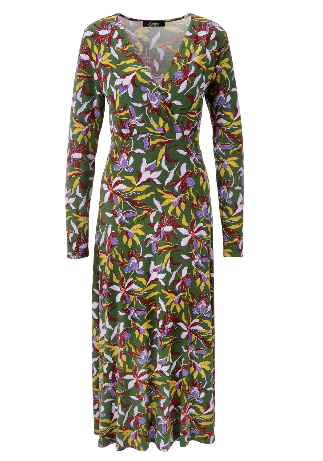 

Aniston SELECTED Платье в зеленом цвете