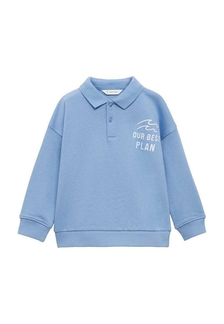 

Толстовка Mango Kids, темно-синий