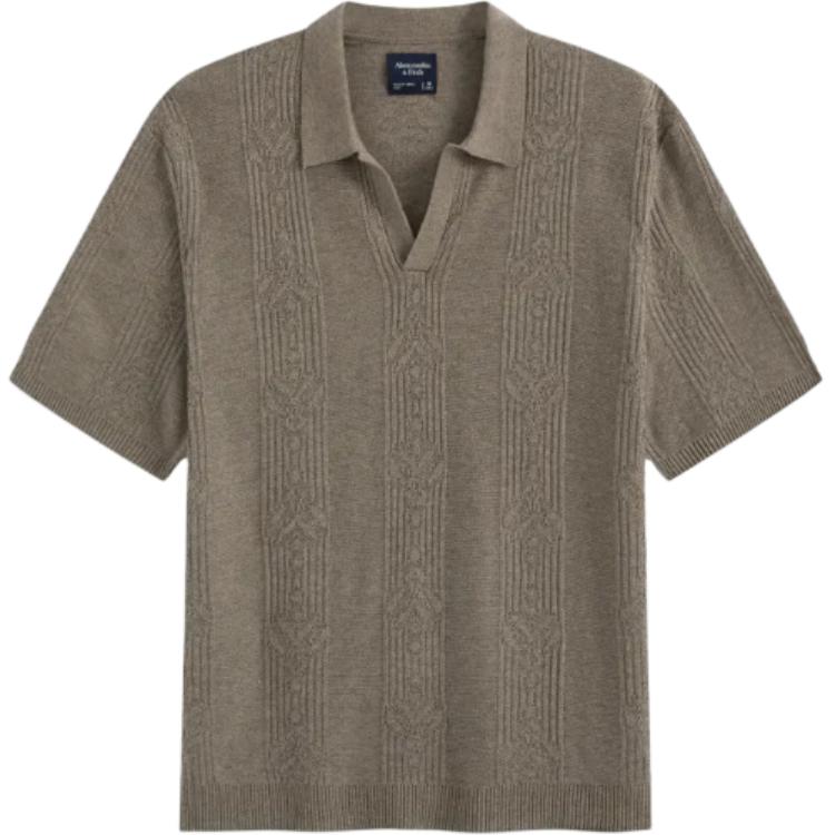 

Мужская поло Abercrombie＆Fitch, светло-коричневый