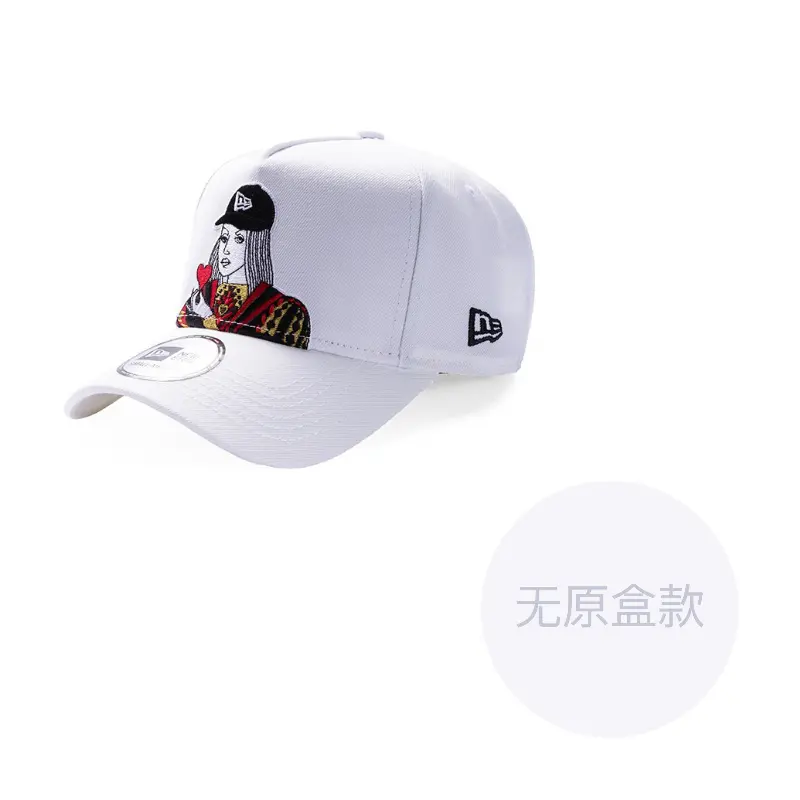 

New Era Хлопковая бейсболка унисекс белая, White