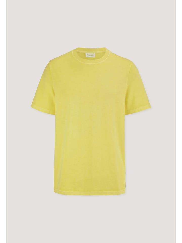 

Рубашка Hessnatur Heavy Jersey свободного кроя из чистого органического хлопка, цвет лайм