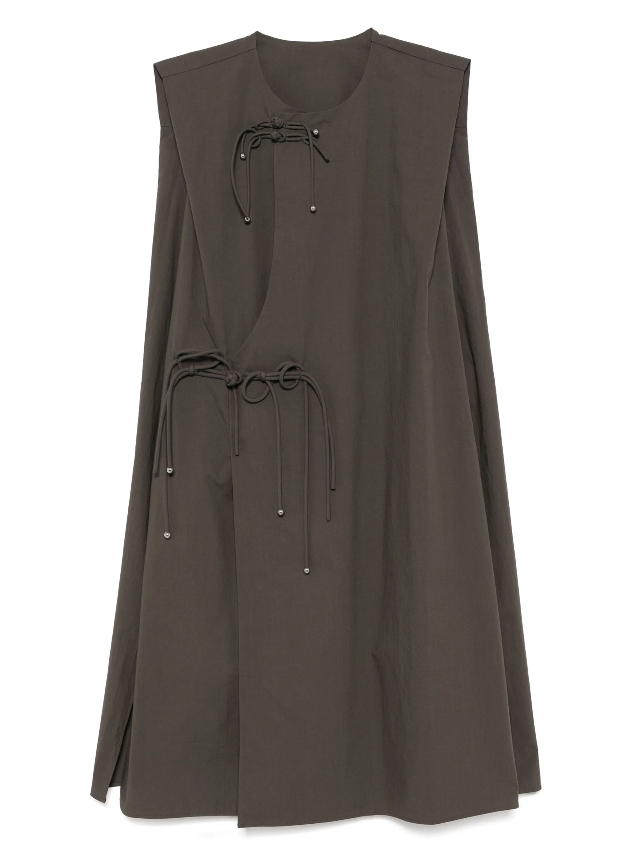 

Декорированное платье без рукавов Jnby, зеленый