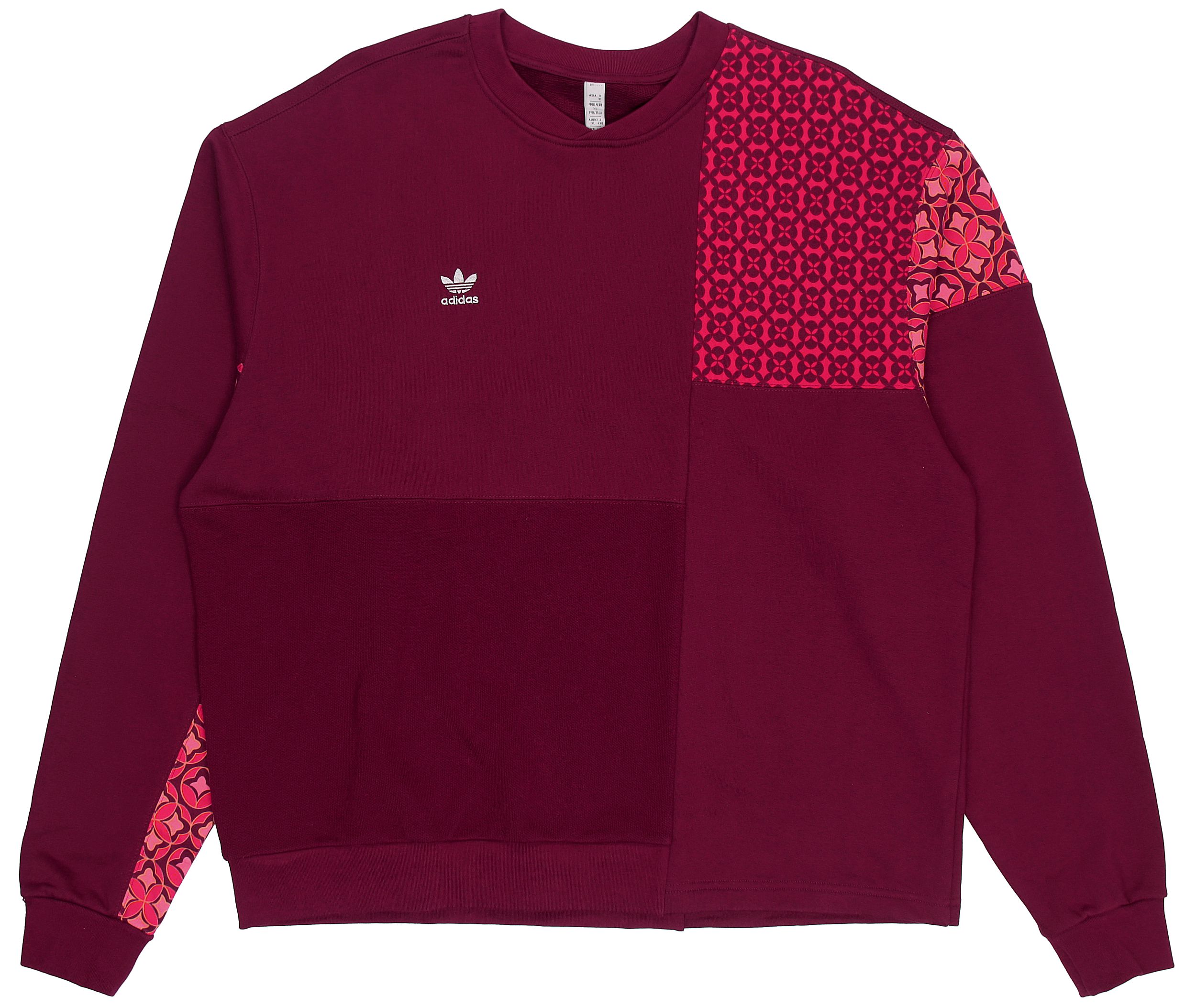 Футболка унисекс коричнево-красная Adidas Originals — фото 2