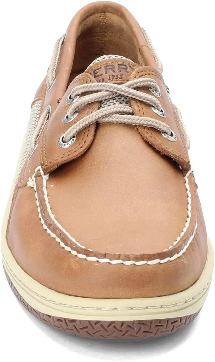 Мужские лодочные туфли Sperry Billfish с тремя люверсами, Dark Brown — фото 2